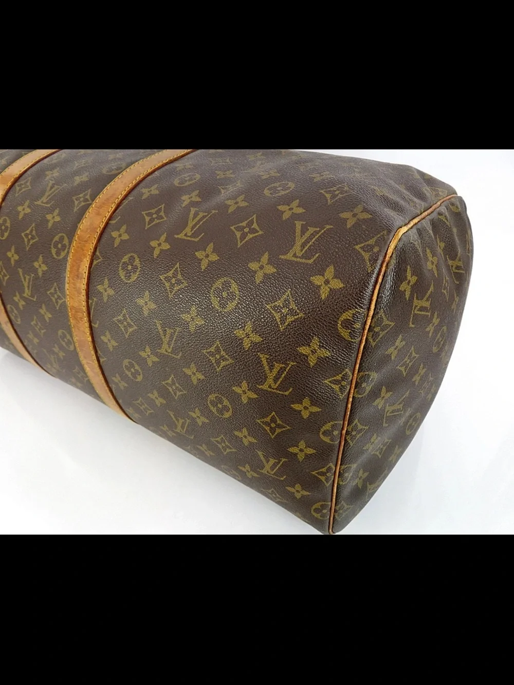 Louis Vuitton Monogram Canvas Duffel with Vachetta Trim